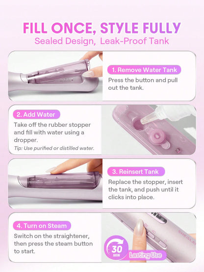 Hydra Shot Steam Blowout Brush Pro-US Plug