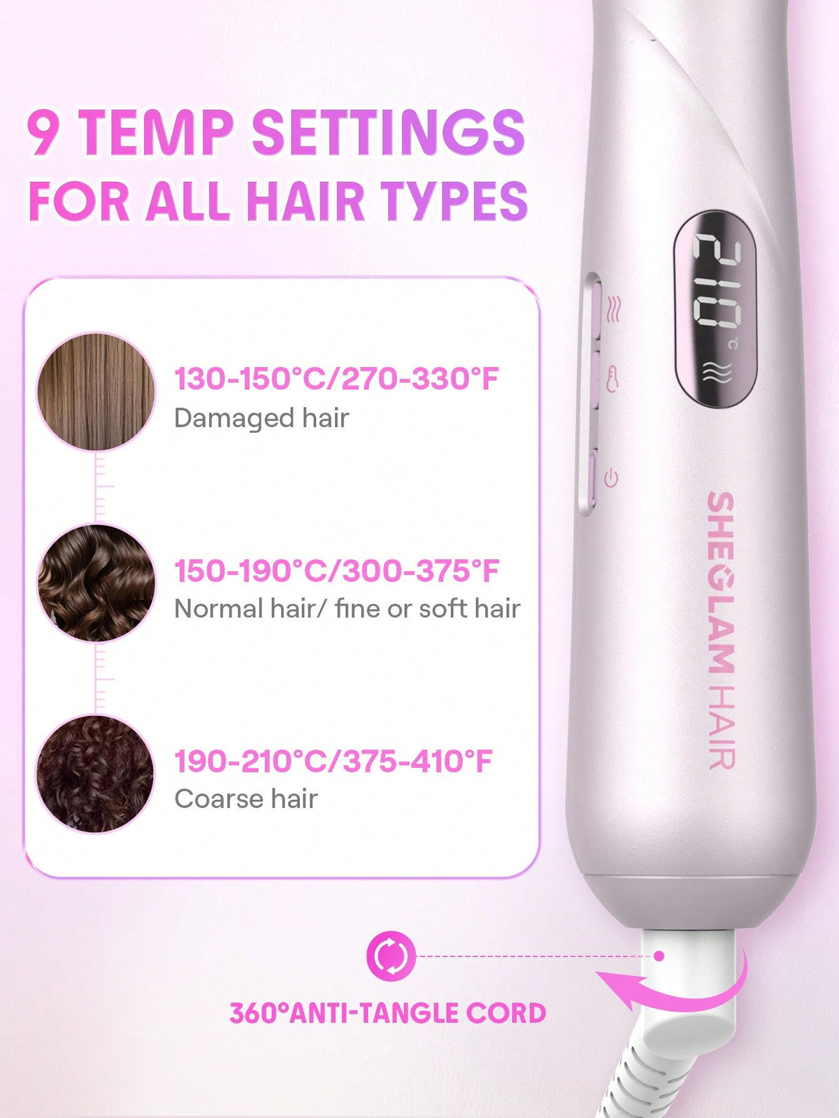 Hydra Shot Steam Blowout Brush Pro-US Plug