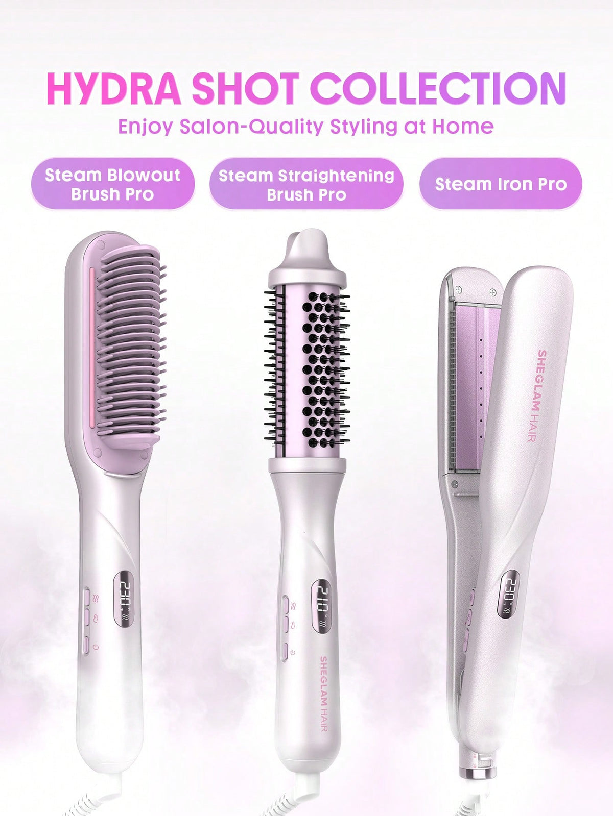 Hydra Shot Steam Blowout Brush Pro-US Plug