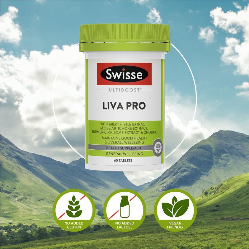 Swisse Ultiboost Liva Pro 60 Tabs