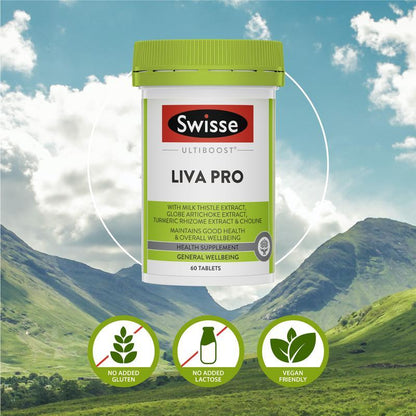 Swisse Ultiboost Liva Pro 60 Tabs