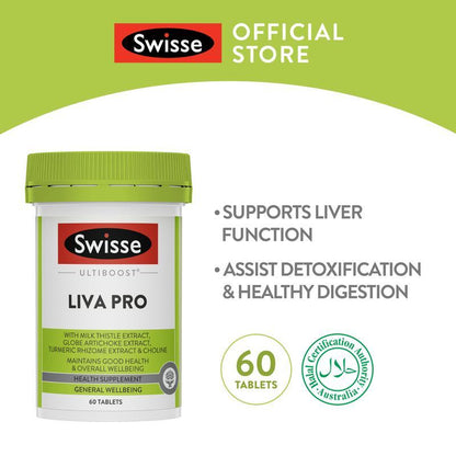 Swisse Ultiboost Liva Pro 60 Tabs