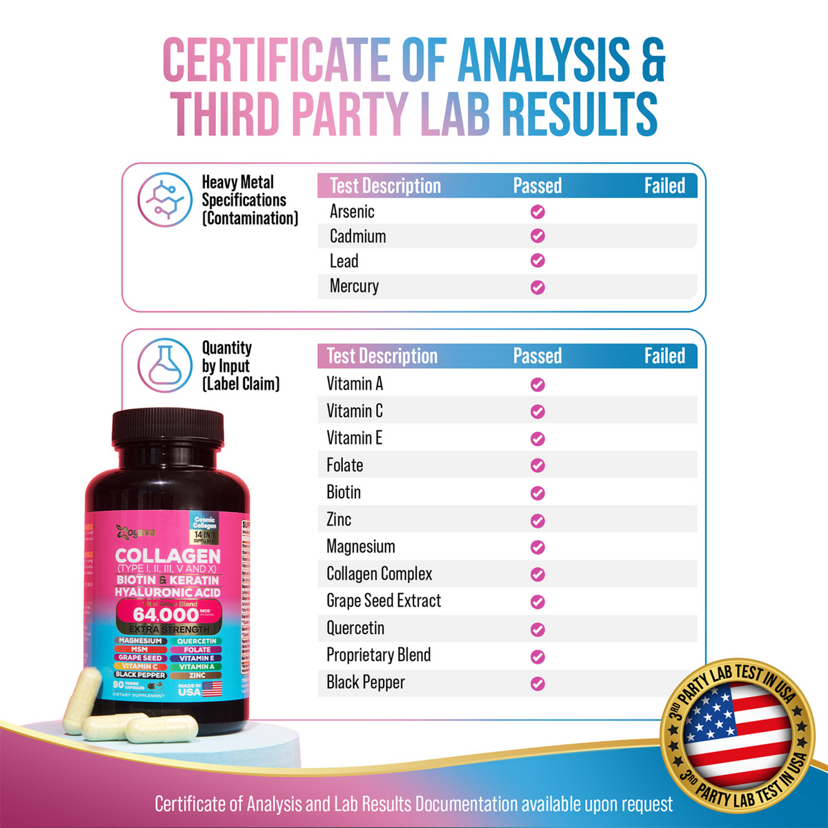 Cosmic Collagen Beauty Complex - 64,000MCG - Illuminate Your Radiance!-Shop