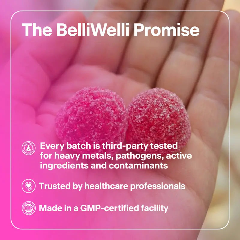 BelliWelli Daily Fiber Watermelon Gummies 120ct - 5g Fiber per Serving with Probiotics & Collagen for Digestion Regularity & Constipation Support Digestive Wellness